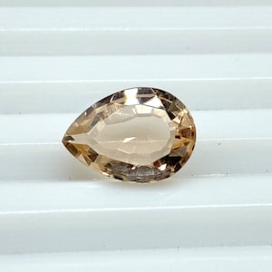 8x11 Pear Morganite Loose stone, Pear Shape Morganite Gemstone, Gemstone Jewelry making, Faceted stone, Morganite Cut