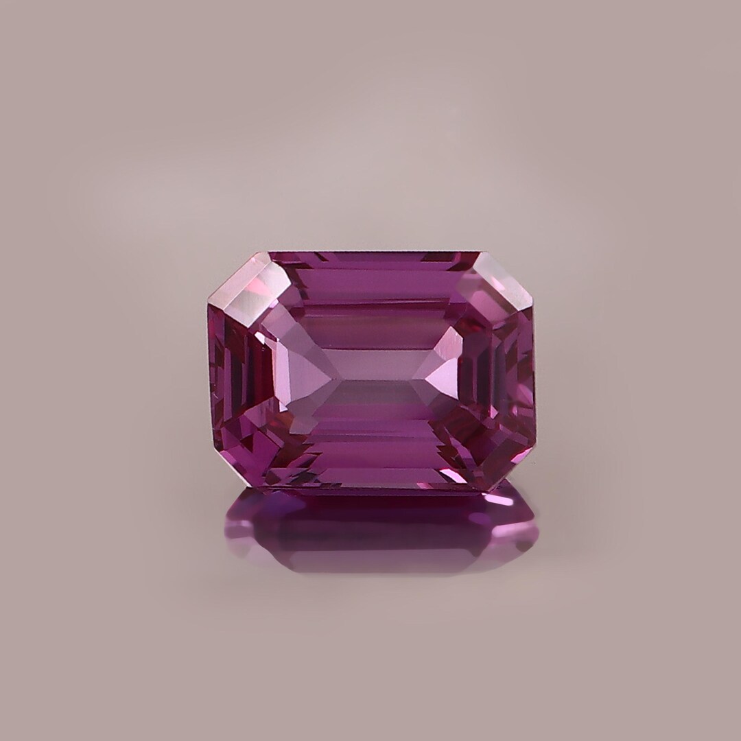 Purple Pink Alexandrite Gemstone: 14x10 Mm Radiant Cut Octagon Stone 10 ...