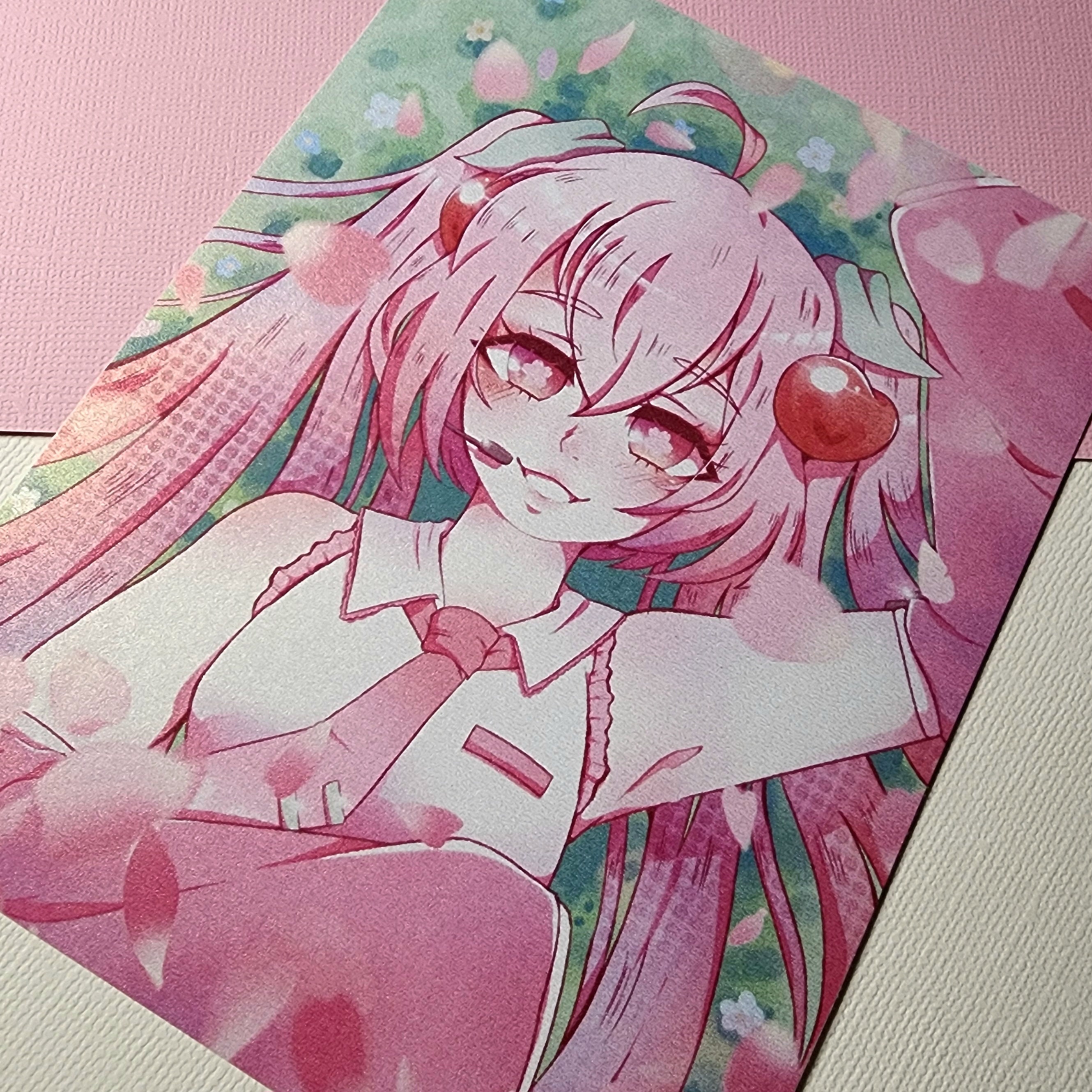 Sakura Hatsune Miku Sticker — PrinceMizu