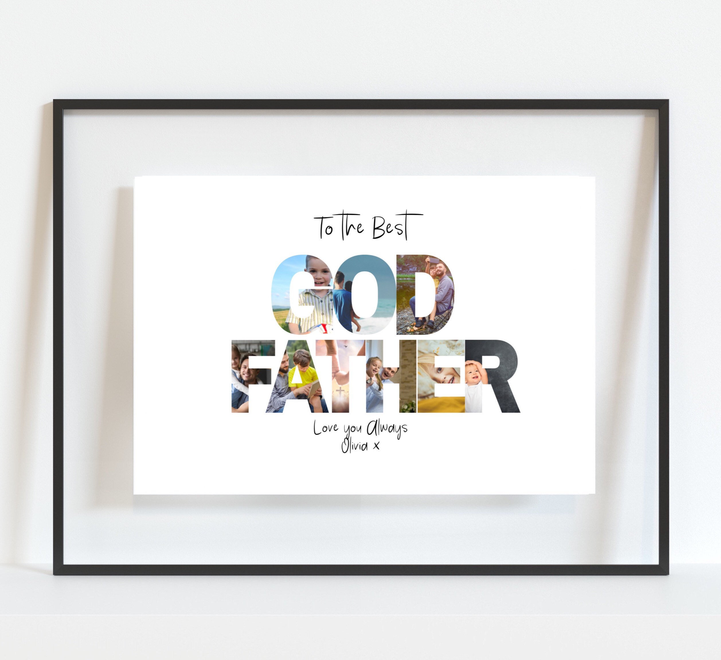 Godmother Print Personalised Godmother Gift Godmother Photo | Etsy UK