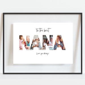 Personalised Nana gift, Personalised Nana Print, gift for nana, birthday gift, gift for Nanny, Nanny gift, Christmas Gift for Her