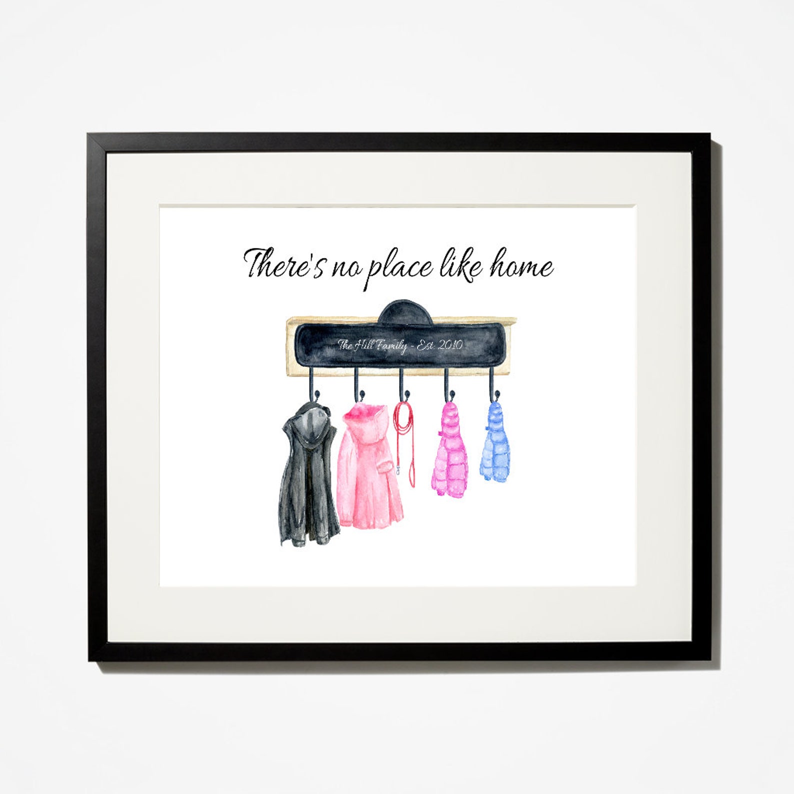 Custom Family Gift Personalised Family Print Custom Gift Etsy UK