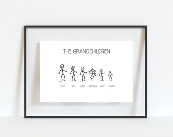 Teacher End of Year Leaving Thank You Gift Print A4 Unframed Children ...