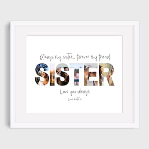 Godmother Print, Personalised Godmother Gift, Godmother Photo Print, Personalised Photo Print, Christening Gift, Godmother Gift image 6