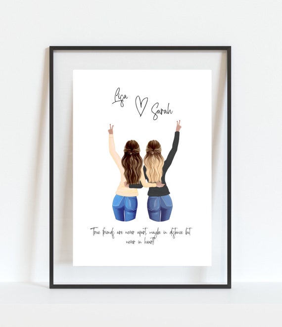 Best Friend Gifts Best Friend Christmas Gift Personalised Etsy