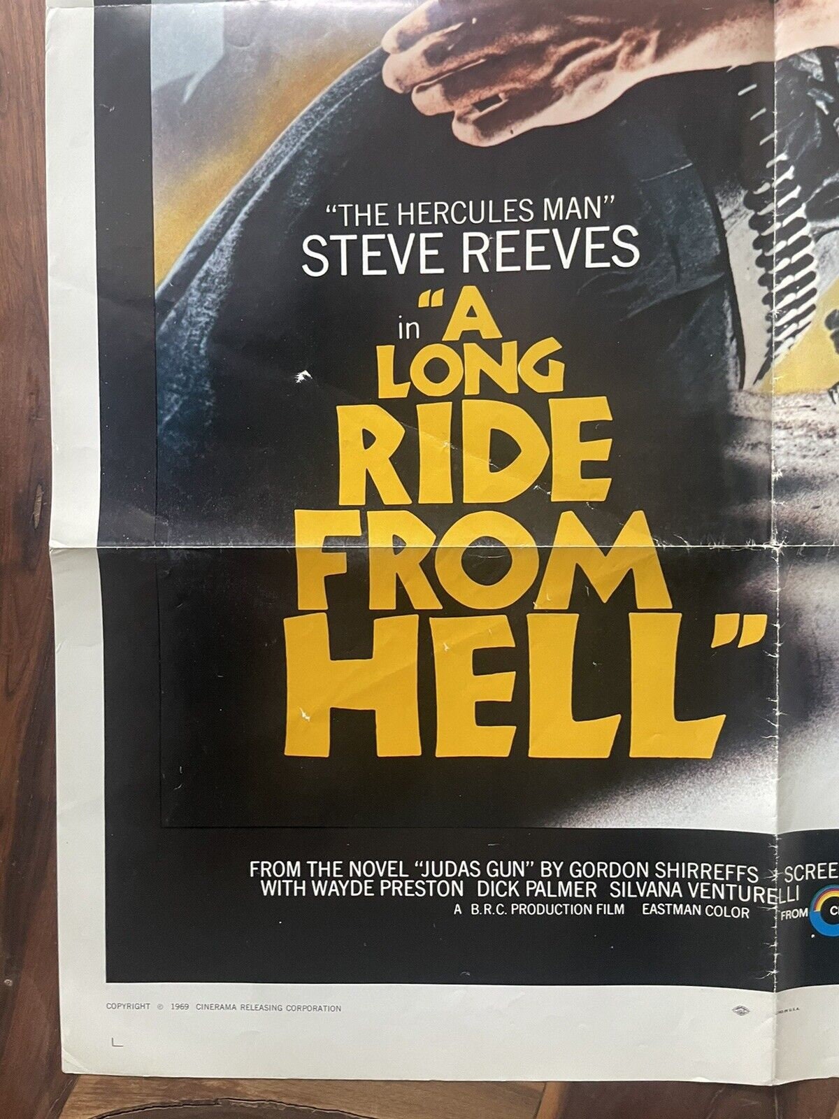A Long Ride From Hell Full Movie Original Vintage Movie Poster A Long Ride From Hell Steve Reeves - Etsy