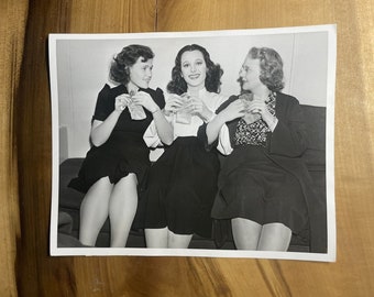 Original Hedy Lamarr Eating Ice Cream Photograph - I Take This Woman