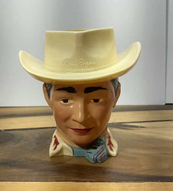 Vintage Roy Rogers Cowboy King Cream Cup / Mug - F