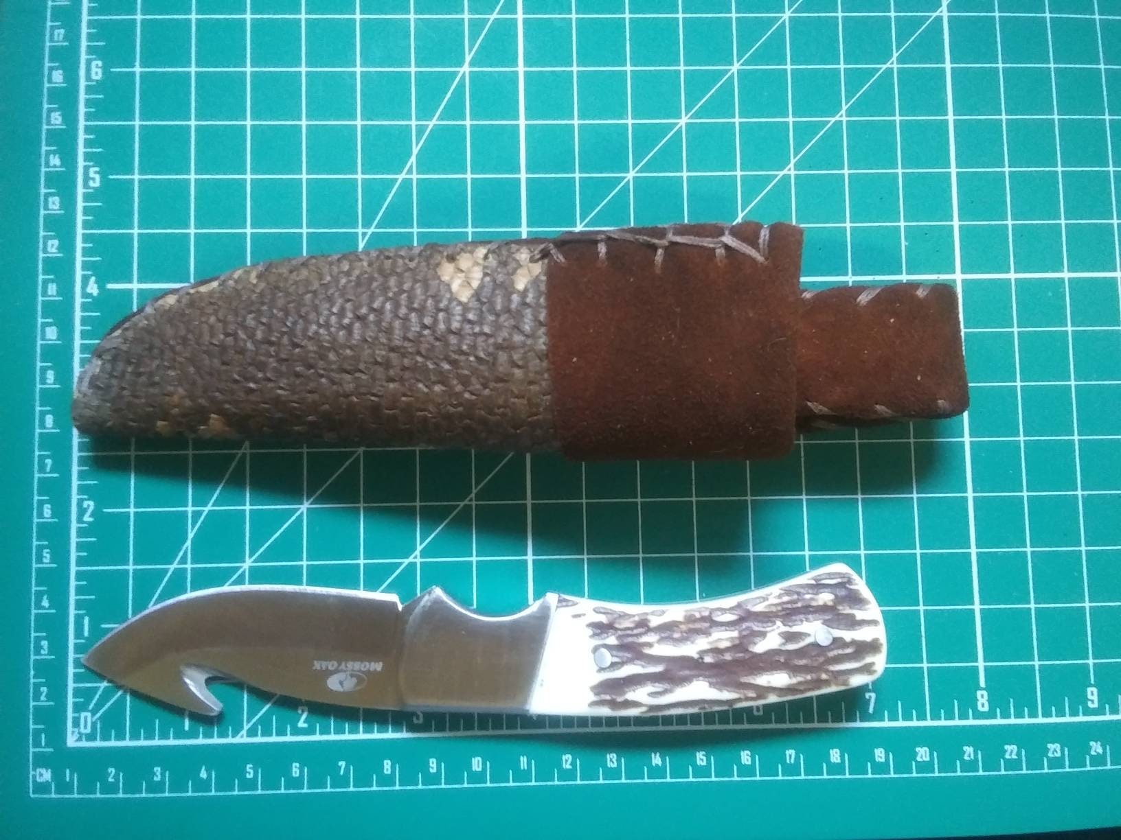 Beaver Tail Knife Sheath Hunting/Skinning Knife Sheath Etsy