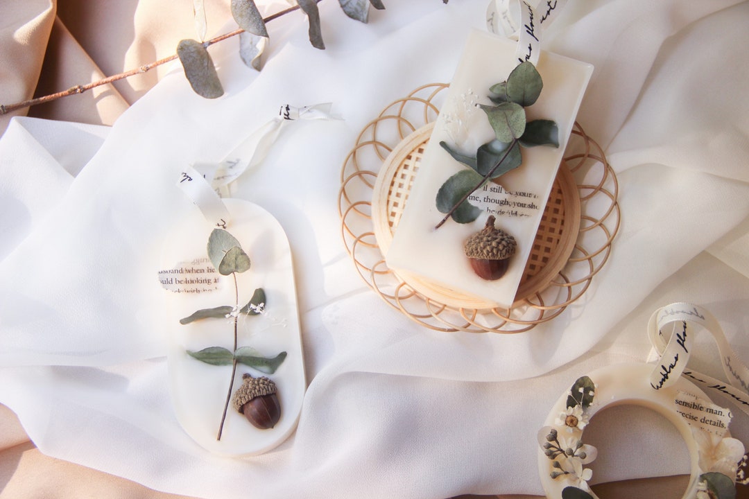 Soy Wax Scented Air Freshener/ Sachet - Eucalyptus & Acorn - Etsy