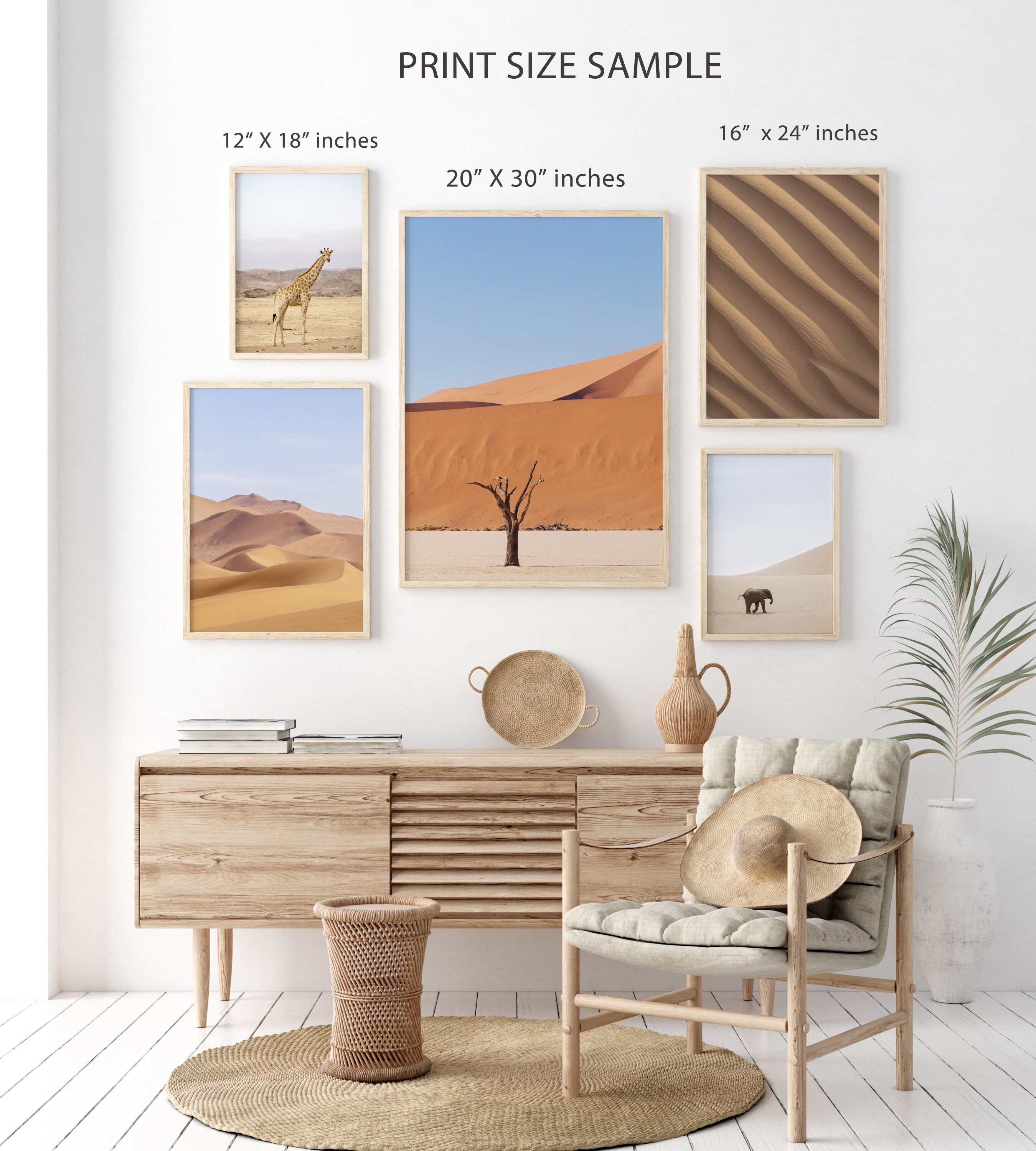 Pair of 2 Beach Prints, Coastal Set of Prints, Ocean Art, Waves Print