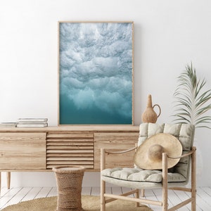 DEBAJO, Impresión del océano, Arte del océano, Arte mural grande, Impresión de olas del océano, Impresión del amanecer, Impresión fotográfica del amanecer en el océano, Impresión de playa