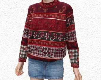 Red vintage jumper