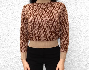 brown dior sweatshirt