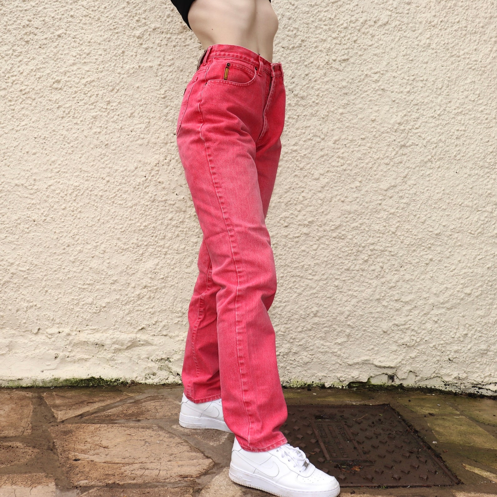 Row Edge Pink Mom Jeans - Just $7