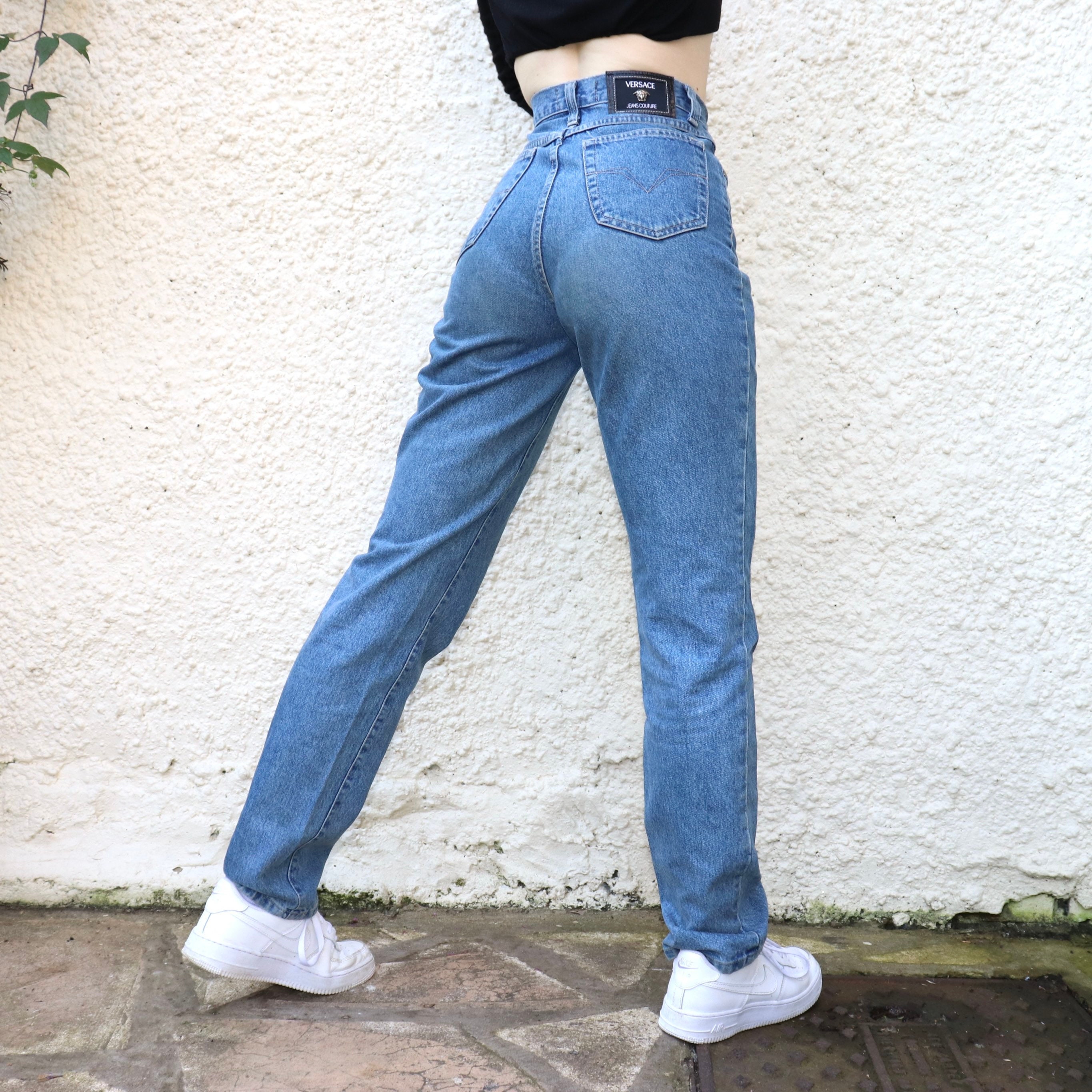 versace mom jeans