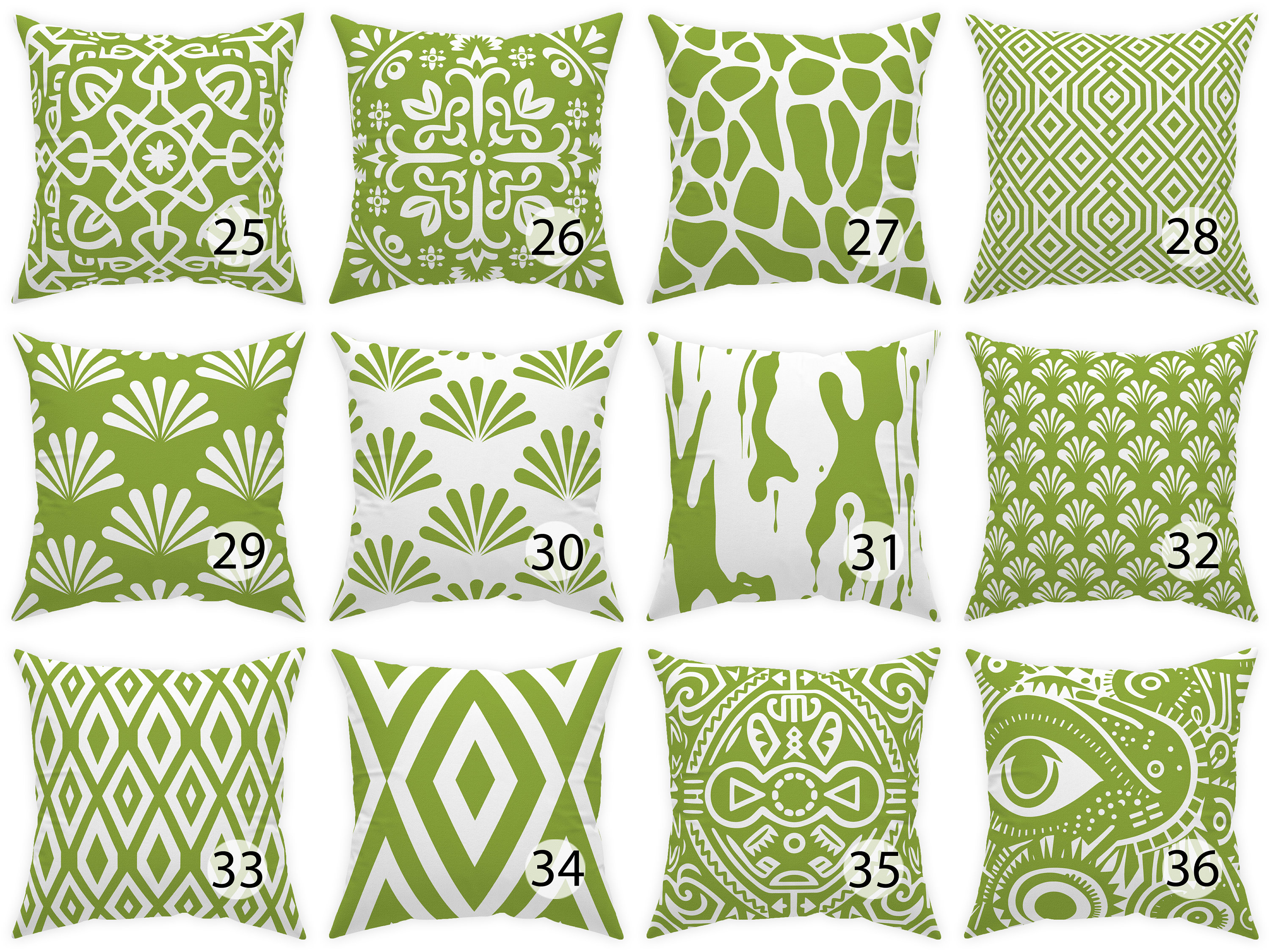 Cool Lime Green Throw Pillows Gallery