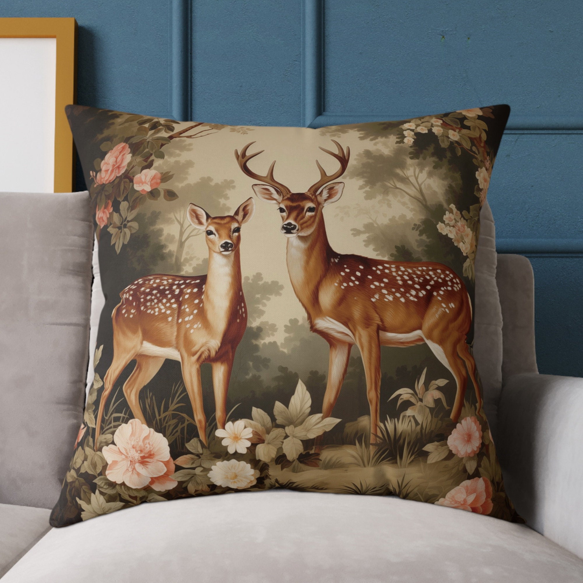 Deer throw pillow online