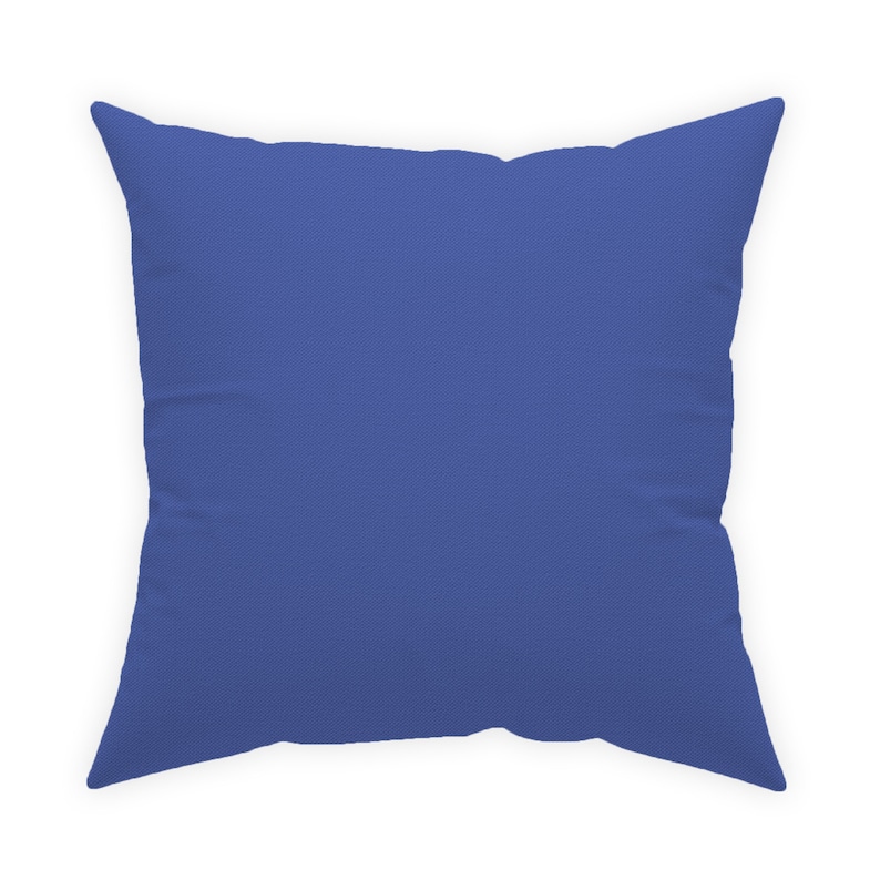 Amparo Blue and white throw pillow 14x14 16x16 18x18 20x20 24x24 26x26, indoor and outdoor cornflower blue cushion home decor euro sham image 8