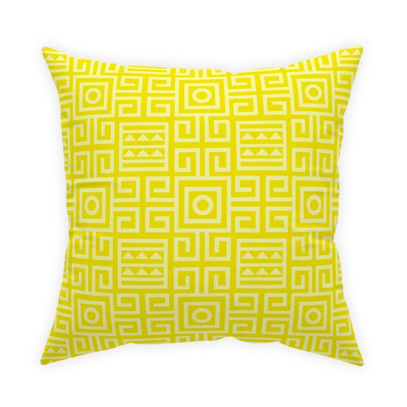 Canary Bright Yellow Throw Pillow 14x14 16x16 18x18 20x20 24x24 26x26 Indoor and Outdoor Lemon Yellow Cushion Euro Sham Home Decor Etsy Canada