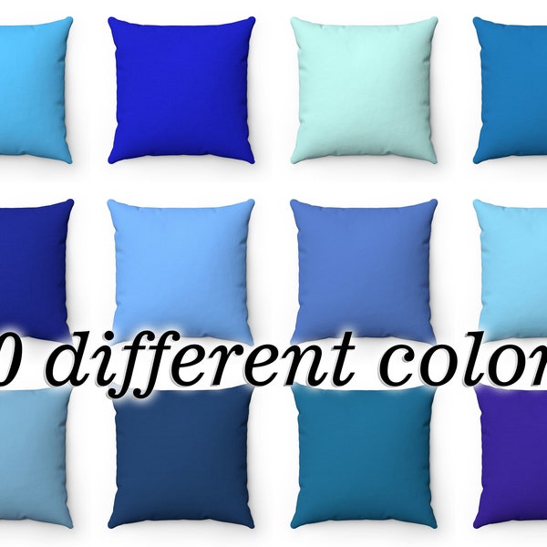 Sky Blue Pillows Etsy