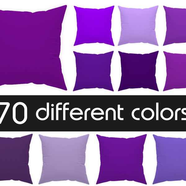 Violet Pillow Cover Etsy