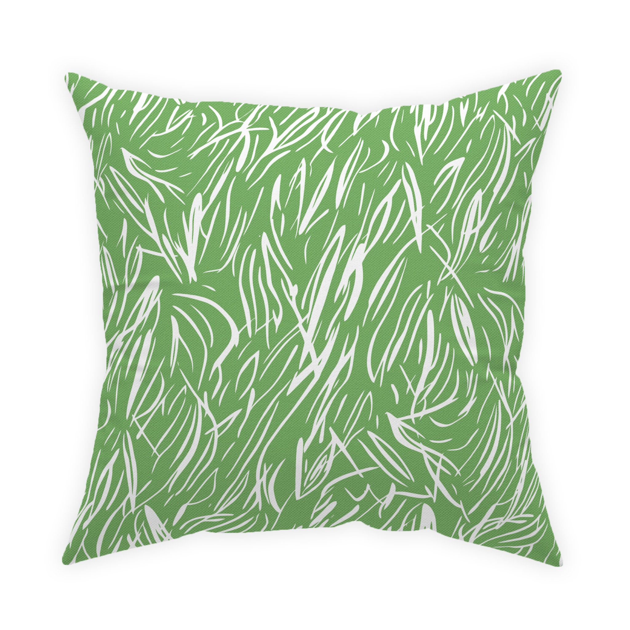 Grass Green Throw Pillow 14x14 16x16 18x18 20x20 Green Home Decor Indoor and Outdoor Green Euro Sham Dorm Pillows Green Etsy Canada