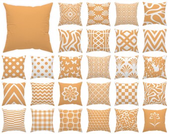 Yellow Outdoor Pillow, Decorative Cushion or Cover 14x14, 16x16, 18x18, 20x20, 24x24, 26x26 – Perfect for Modern, Rustic, or Farmhouse Decor