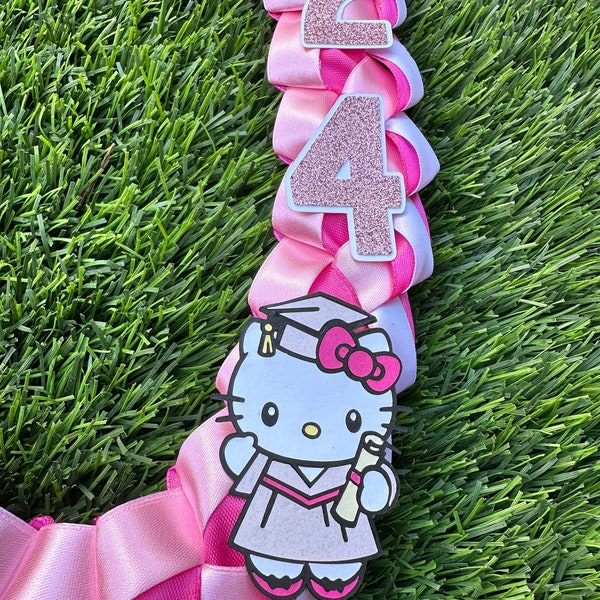 Graduation Lei / Inspired Hello kitty lei/Graduation gifts