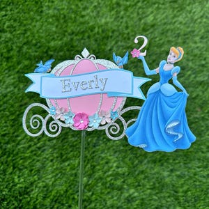 Cinderella Cake topper