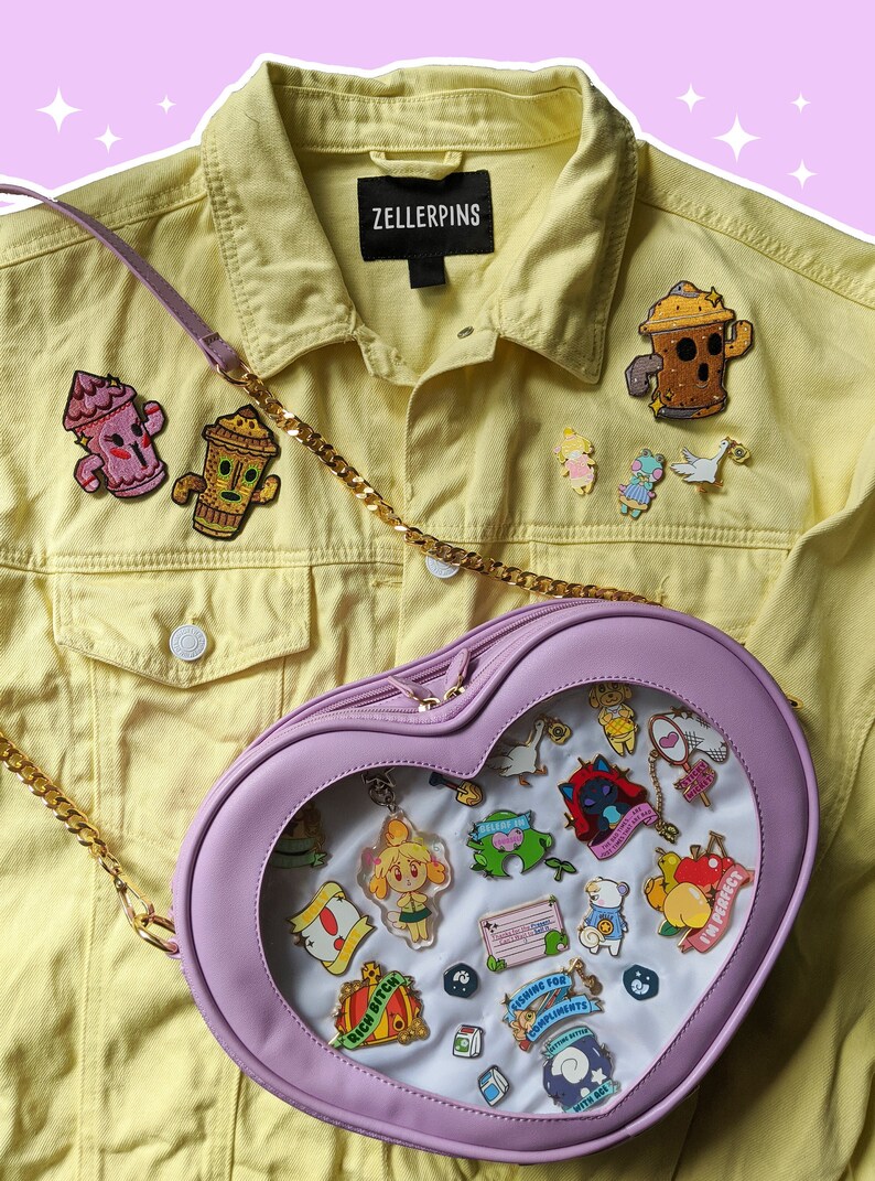 red heart ita bag