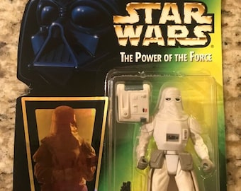 Star Wars Power of the Force Snowtrooper Action Figur 1997