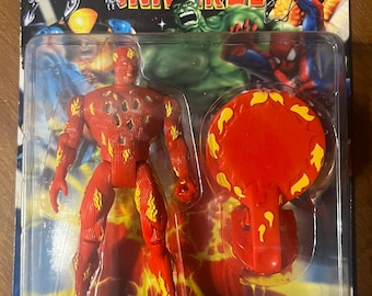 ToyBiz: Marvel Universe Human Torch-actiefiguur (1997)