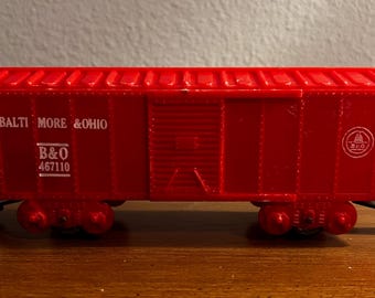 Marx Trains: Baltimore & Ohio Boxcar (1960's)