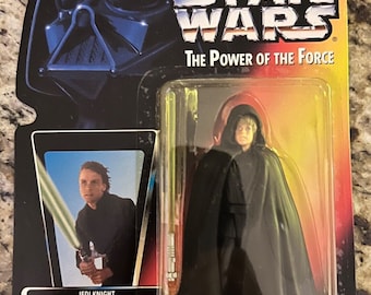 Star Wars The Power of the Force Jedi Knight Luke Skywalker Actionfigur (1996)