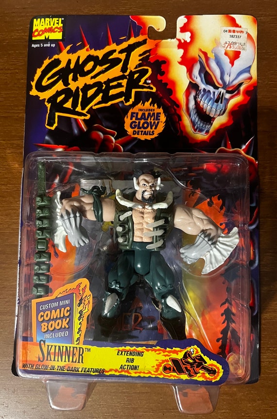 Toybiz: Ghost Rider Skinner Action Figure (1995) - Etsy