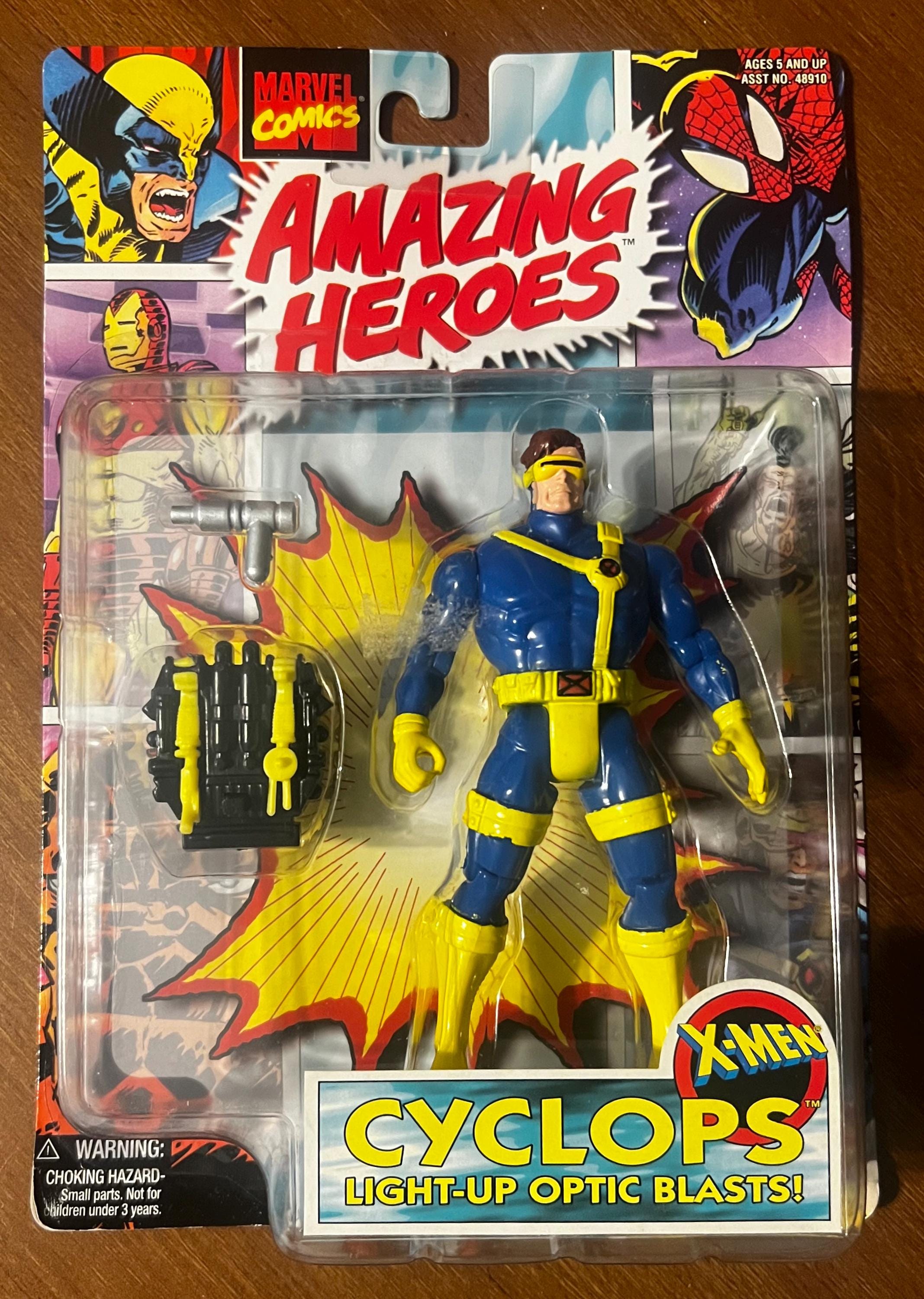 Toybiz: Marvel Comics Amazing Heroes X-men Cyclops Action Figure