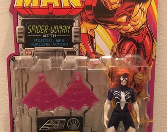 ToyBiz: Iron Man's Spider-Woman Action Figure (1994)