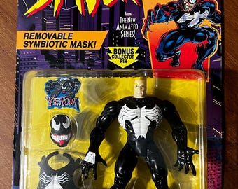 Vintage 1996 Toybiz Comics Spiderman Venom Lasher Action Figure
