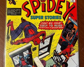 Marvel Comics: Marvel Comics & The Electric Company Present Spidey Super Stories #1 (1974)