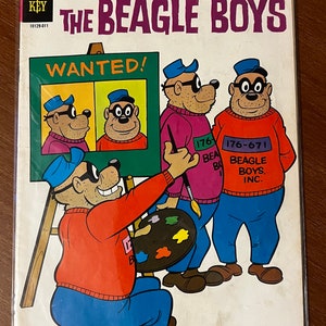 Gold Key Comics: Walt Disney&#39;s Beagle Boys #10 (1967)