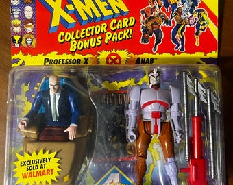 ToyBiz: X-Men Professor X & Ahab Action Figure 2-Pack Set WalMart Exclusive (1994)