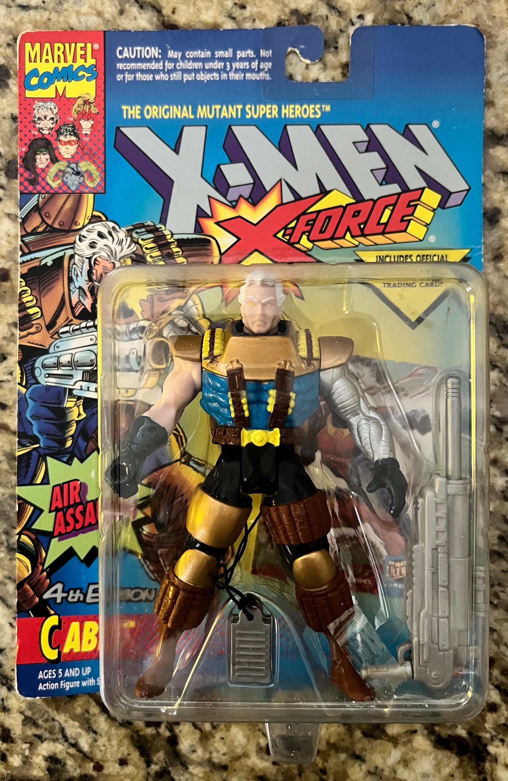 Marvel X-men Electronic Cyclops Talks Action Figure Toy Biz 1991 Super Hero  for sale online