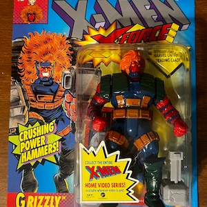 ToyBiz: X-Men/X-Force Grizzly Action Figure (1993)
