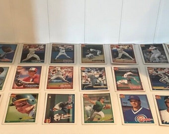 Vintage 1991 Topps 40 Years Complete Set-792 Baseball Trading