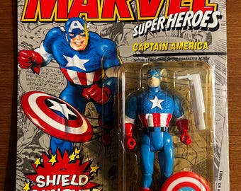 ToyBiz: Marvel Super Heroes Captain America Action Figure (1993)