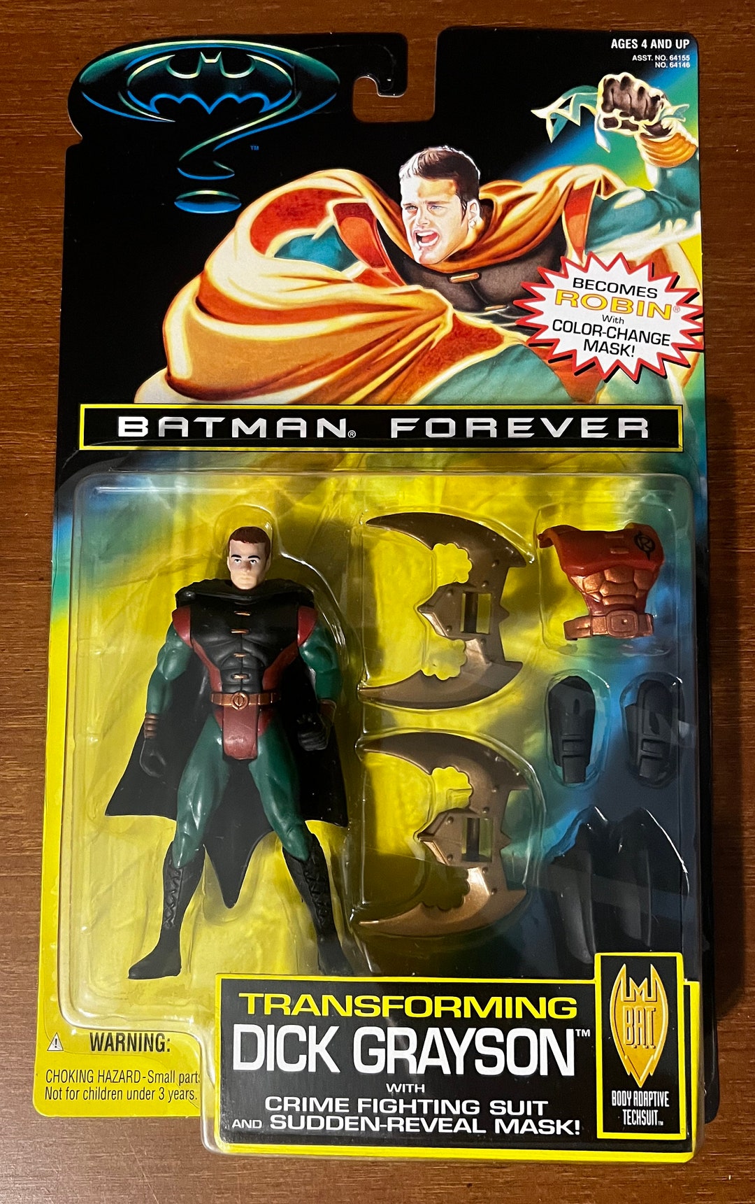 Kenner: Batman Forever Transforming Dick Grayson Action Figure