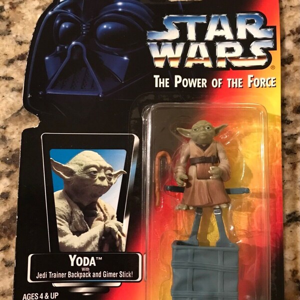 Star Wars Power Of The Force Red Card Han Solo In Carbonite Action Figure : Aazon.co.uk