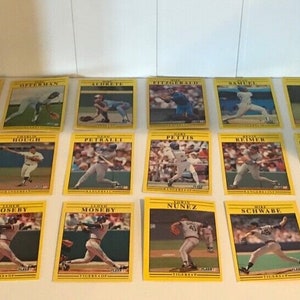 Carte da baseball Fleer 1991