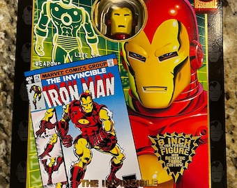ToyBiz: Famous Covers Series Iron Man Action Figure (1998)